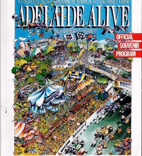 1987 Australian Grand Prix programme