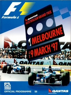 1997 Australian Grand Prix programme